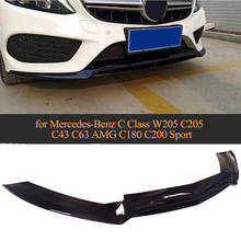 Alerón delantero para mercedes-benz Clase C, W205, C43, AMG, 2015-2018, PP 2024 - compra barato