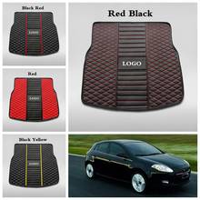 Custom Car Trunk Mats for Fiat  Palio Ottimo Bravo 500 Linea Freemont Car Accessories All Weather Cargo Liners Boot Pads 2024 - buy cheap