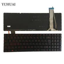 Czech keyboard For ASUS  N751 N751J N751JK N751JX backlit CZ laptop keyboard 2024 - buy cheap