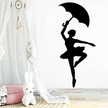 Funny dancing Vinyl Self Adhesive Wallpaper For Girl Room Wall Stickers Decal Bedroom Wall Decoration Vinyl Mural Sticker 2024 - buy cheap