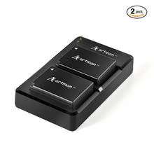 Artman-Paquete de 2 baterías de NP-W126, Cargador USB Dual, NP-W126S 2024 - compra barato