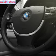 Car Styling Interior Steering Wheel Sequins Decoration Circle Cover Trim Stickers for BMW  5 7Series 5GT F10 F01 F07 Accessories 2024 - buy cheap