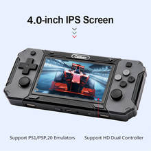 RS-63 Retro Game Console 4.0 Inch IPS Screen Open Source Portable Handheld Video Game Consoles HD/Dual Controllers 2024 - buy cheap