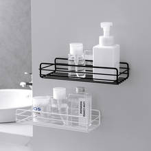 Shower Shelf Shampoo Tray Shelf Single-layer Shower Bathroom Shelf Storage Rack Stainless Steel Perforated Storage Shelf 2024 - buy cheap