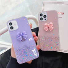 Capa para celular xiaomi poco x3, capa 3d com glitter e lantejoulas estreladas, para redmi note 10 pro, note 9, 9a, 9c, 8, 8a, 7, 7a, k20, k30, mi 11 2024 - compre barato