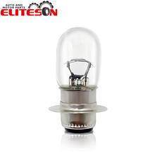 1 PC T19 P15D-25-1 Motorcycles Headlight Clear Transparent Head Lamp Motor Bulb 12V 35/35W Double Filaments 2024 - buy cheap