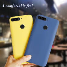 Мягкий силиконовый чехол карамельных цветов для Honor 7C, защитный чехол для Huawei Honor 7A 7C Pro C7 A7 Pro 7 A C 7Apro 7cpro, Защитные Чехлы 2024 - купить недорого