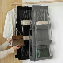 Folding Pocket Hanging Storage Bag Storage Bag Transparent Storage Bag Closet Shoe Cabinet Door Wall Miscellaneous Wallet 2024 - buy cheap