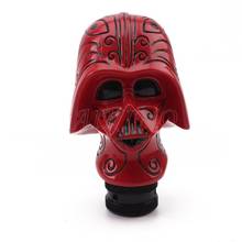 Universal Fit Stick Lever Knob Manual Automatic Red Darth Vader Vehicle Car Gear Shift Knob Shifter Lever 2024 - buy cheap