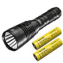 Nitecore lanterna recarregável mh25s, lanterna recarregável max de 1800 lúmens, distância do feixe de luz até 504 metros, bateria de íon de lítio de 21700 mah 5000mah 2024 - compre barato