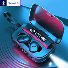 Новые оригинальные беспроводные наушники M11 TWS Bluetooth 5,0 наушники-вкладыши с шумоподавлением HiFi IPX7 Водонепроницаемая гарнитура для спорта 2024 - купить недорого