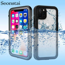 For iPhone 11 Pro Max Waterproof Case Life Water Shock Dirt Snow Proof Protection Cover for iPhoneX XS Max XR Capa With Touch ID 2024 - buy cheap