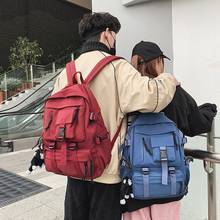 Рюкзак женский нейлоновый, водонепроницаемый, корейский стиль, унисекс 2024 - купить недорого