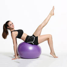 Bola esportiva de ioga, de equilíbrio, antiexplosão e antiderrapante, para exercícios, ioga, pilates, academia, 55cm/65cm/75cm/85cm 2024 - compre barato