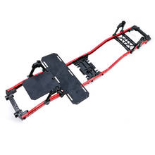 1/10 RC Craw Metal Chassis Frame Girder 313mm Wheelbase for Axial SCX10 II 90046 90047 RC Cars Frame with battery panel box 2024 - buy cheap