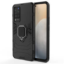 Capa de telefone magnética vivo x60, capa dura armor para vivo x60 capa à prova de choque suporte de metal capa completa para vivo x60 fundas 6.56" 2024 - compre barato