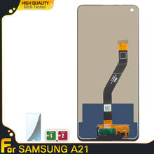 Original For Samsung Galaxy A21 A215 SM-A215U LCD Display Touch Screen Digitizer Glass Assembly With Frame For samsung A21 LCD 2024 - buy cheap