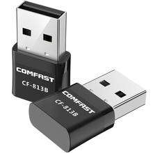 Comfast-tarjeta de red Ethernet CF-813B Wifi, adaptador inalámbrico de banda dual de 2,4 Mbps, 5,8G y 650G, Bluetooth 2024 - compra barato