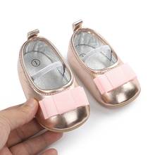 Fashion Baby Girl Soft Shoes Anti-slip Soft Sole Crib Soft Comfortable Bottom Non-slip Bow Shoes 2024 - buy cheap