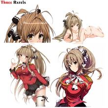 Three Ratels FC942 Amagi Brilliant Park Sento Isuzu, pegatina de Anime, calcomanía para coche y camión 2024 - compra barato