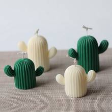 Cactus Shape Candles Mould Silicone Candle Mold Aromatherapy Plaster Handmade Making Kit Soap Crafts Mold DIY Gifts Home Decor 2024 - buy cheap