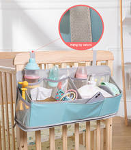 Large Hanging Storage Toy Diaper Pocket For Crib Organizer cot Bedside nursery bag Bedding Set Accessories Baby Stuff 2024 - buy cheap