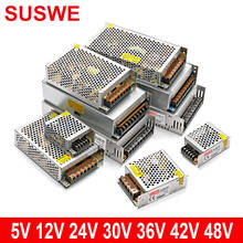 Трансформатор мощности SUSWE, стабилизирующий переключатель с переменной емкостью и напряжением, 3 в, 5 В, 9 В, 12 В, 15 В, 18 В, 24 В, 36 В, источник питания 1a2a3a5a6a8a 2024 - купить недорого