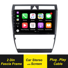 9-inch 2Din Car Radio Fascia For AUdi A6 C5 2002-2006 Double Din Stereo DVD Frame Dashboard Panel GPS Navigation Android Player 2024 - buy cheap