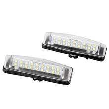 2Pcs/set 6000K White LED License Number Plate Light for Lexus Is200/Is300/Ls430/Gs300/Gs430/Gs400/Es300/Es330/Rx300/Rx350 2024 - buy cheap