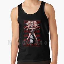 Junko-camisetas sin mangas de enosima, Monokuma, Danganrompa, Despair, Monokuma, Anime 2024 - compra barato