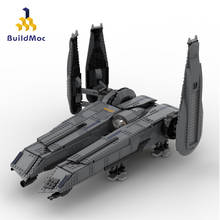 Конструктор Buildmoc Space Wars из фильма 2 «Бродяга тень», «развязать энергию», «военный корабль модель космического корабля» Moc, игрушка для мальчиков 2024 - купить недорого