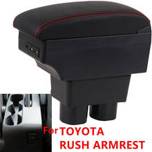 for TOYOTA RUSH ARMREST armrest box USB Charging heighten Double layer central Store content cup holder ashtray accessories 2024 - buy cheap