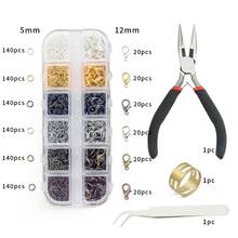 Jewelry Findings Tool Set Open Jump Ring Copper Wire Lobster Clasp Jewelry Pliers Tweezers Fit For DIY Jewelry Making 2024 - buy cheap