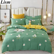 Bedding Set High Quality Household Bedding Set 4pcs Duvet Cover Pillowcase Bed Sheet with Flower Pattern 2024 - buy cheap