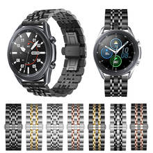 Metal Strap For Samsung Galaxy Watch 3 45mm 41mm Stainless Steel Band For Samsung Galaxy Watch 3 41mm 45mm With Butterfly Buckle 2024 - buy cheap