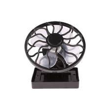 HOT Energy Saving Solar Sun Power Panel Fan Outdoor Hat Clip-on Cooler Outdoor Camping Hiking Cooling Tool Fishing Portable Fan 2024 - buy cheap