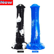Soft Long Animal Dildo For Anal Huge Horse Dildo Penis with Suction Cup Dick Sex Toys for Women Adult Masturbator Clit Stimulate 2024 - buy cheap