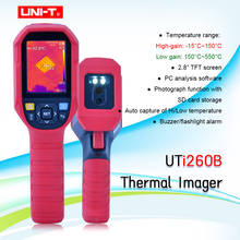 Tableuti260b hd 256*152 pixels câmera termográfica infravermelha industrial circuito de imagem de temperatura manutenção elétrica 2024 - compre barato