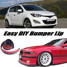 For Hyundai i20 i-Gen Elite Bumper Lip / Front Spoiler Deflector For Car Tuning View / Body Kit / Strip Skirt 2024 - buy cheap