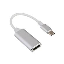 Новый USB C к HDMI адаптер type C совместимый с Thunderbolt 3 кабель для samsung Galaxy S10/S9/S8/Note 8/9 MacBook Pro 2024 - купить недорого