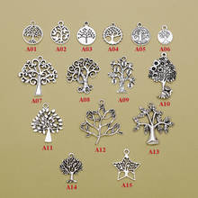 Wish tree Charms, Antique Silver plated life tree Pendants/Charms, DIY supplies, jewelry making 2024 - buy cheap