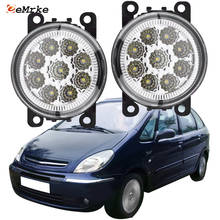 EEMRKE 2 шт. автостайлинг для Citroen Xsara Picasso N68 1999-2004-2007-2010 2011 9 шт. светодиодные противотуманные фары H11 12 В противотуманная фара 2024 - купить недорого