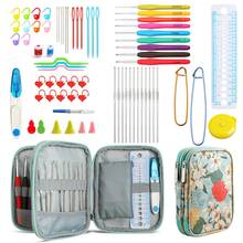 70PCS Quality Crochet Hooks Set Needles Sewing Set Ergonomic Crochet Hooks Multiple Sizes Knitting Needles With Storage Bag Case 2024 - buy cheap