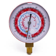 Ar condicionado r410a r134a r22 medidor de alta pressão psi kpa vermelho 2024 - compre barato