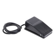 1pcs SPDT Plastic Momentary Electric Power Foot Pedal Switch 10A/250VAC Black 1NO1NC with 100cm Wire 2024 - buy cheap