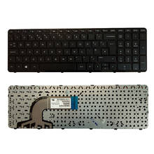 Teclado para laptop hp pavilion 15-f000, 15-g000, 15-h000, 15-r000, 15-f, 15-g, 15-h, customizado, com moldura 2024 - compre barato