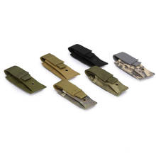 Tactical Single Pistol Magazine Pouch Military Molle Knife Flashlight Sheath Pouch Hunting Airsoft Ammo Camo Multi-tool Bags 2024 - buy cheap