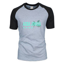 Camisa de verão t camisa masculina de manga curta de grandes dimensões camiseta em torno do pescoço 2024 - compre barato