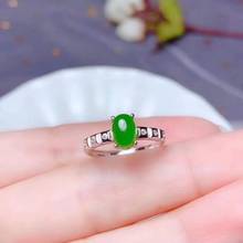 Elegant Gift for Your Wife New Coming 100% Real and Natural Jaser Jade Ring 925 sterling silver Fine jewelry 2024 - buy cheap