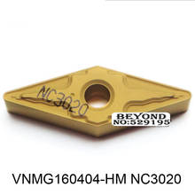 VNMG160404-HM VNMG160408-HM NC3020, VNMG160412-HM Original para acero VNMG 160412 160408 160404, insertos de carburo, herramientas de torno 2024 - compra barato